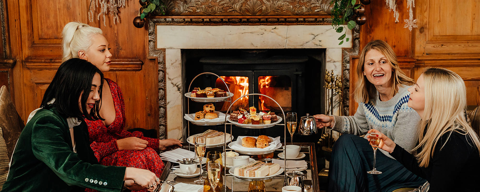 Christmas afternoon tea