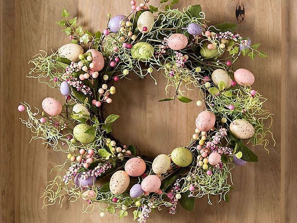Easter wreath making workshop