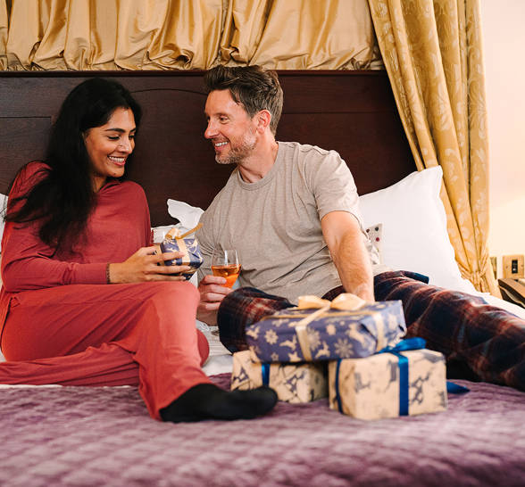 Christmas stays, your way