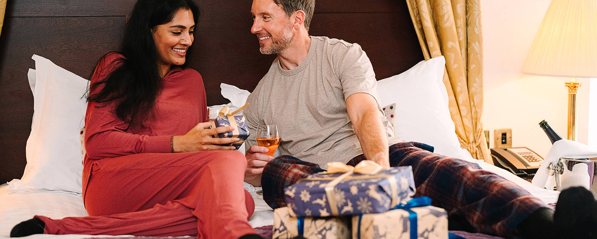 Christmas stays, your way