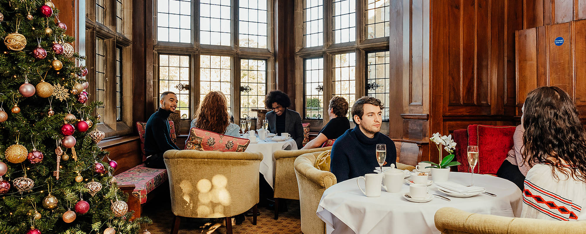 Christmas afternoon tea